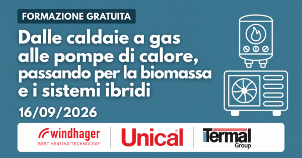 Termal partner di “Energia che cambia”, l’evento CNA dedicato al futuro dell’impiantistica
