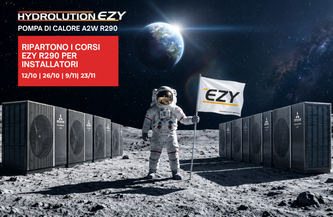 RIPARTONO I CORSI HYDROLUTION EZY R290